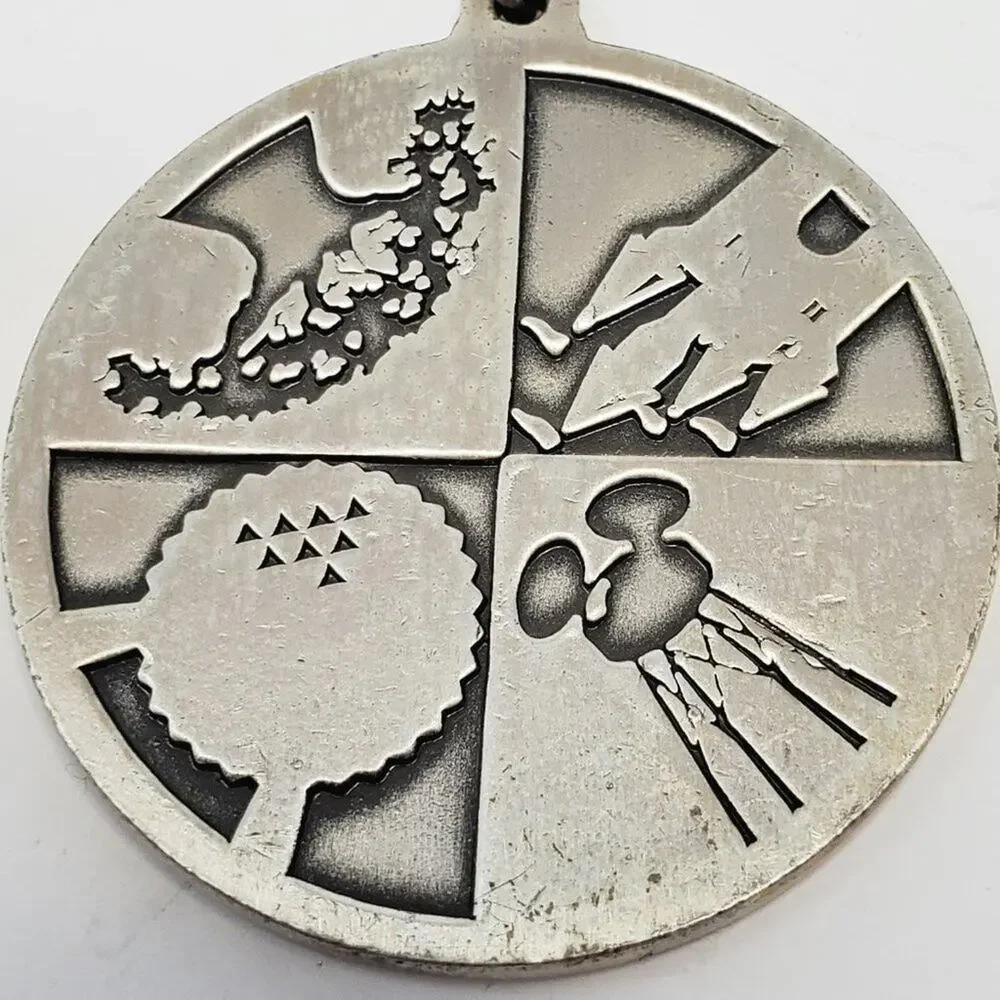 Disney Parks 2000 Celebrate the Future Keychain Vintage